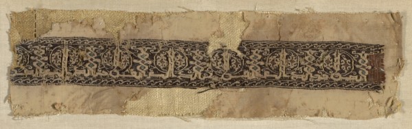 Border, Egypt, Fatimid period (969-1171)/Ayyubid period (1171-1250), 12th century.