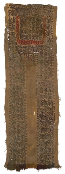 Tunic (Front Panel), Egypt, Arab period (641-969)/Fatimid period (969-1171), 9th/10th century.