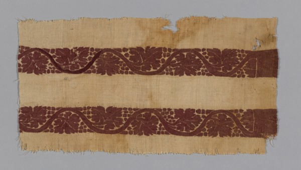 Border, Egypt, Roman period (30 B.C.- 641 A.D.), 4th century.