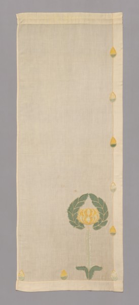 Curtain Panel, Minnesota, 1905. Designed by John Scott Bradstreet.