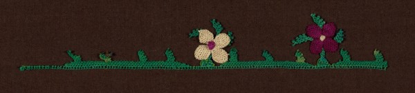 Edging, Eastern Mediterranean Region, probably Cyprus, 1875/1900.