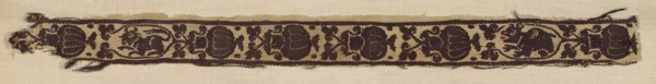 Border, Egypt, Greco-Roman period (30 B.C.- 641 A.D.), 4th/5th century.