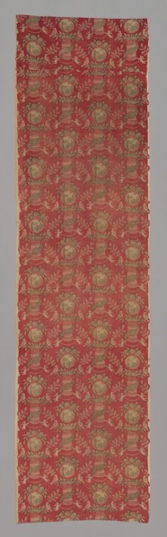 Eros (Furnishing Fabric), France, c. 1810. Designed by Jean Baptiste Marie Huet.