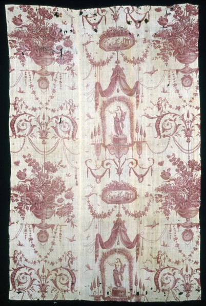 Panel (Furnishing Fabric), Nantes, 1785/90.