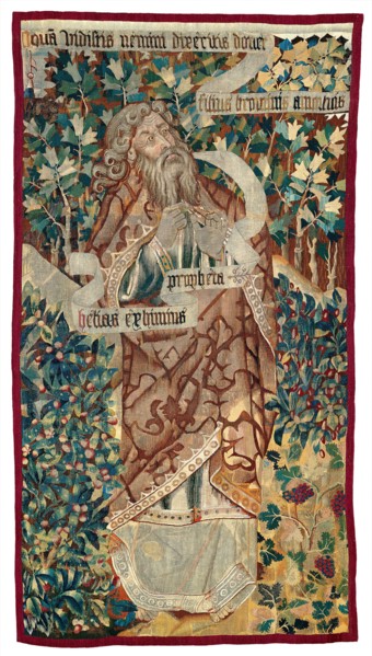 Elias (fragment) from The Transfiguration of Christ, Flanders, 1460/70.