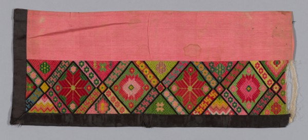 Trouser Band, China, Qing dynasty (1644-1911), 1875/1900.