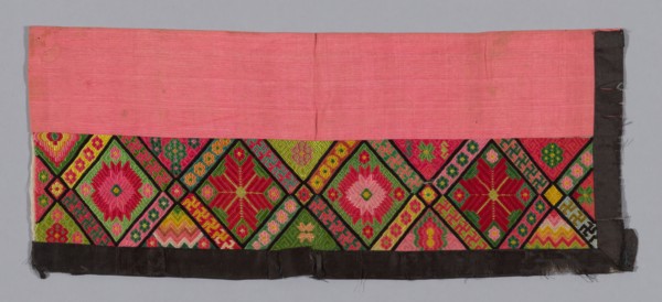 Trouser Band, China, Qing dynasty (1644-1911), 1875/1900.