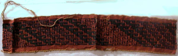 Fragment, Peru, A.D. 1000/1532. Probably Ica Valley.