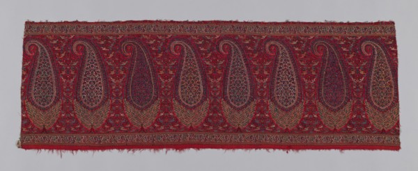 Fragment (Shawl Border), India, 1800/25.
