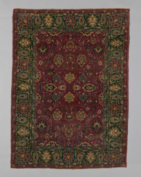 Rug, India, Late 15th/early 16th century.