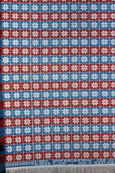 Coverlet, Pennsylvania, 1838.
