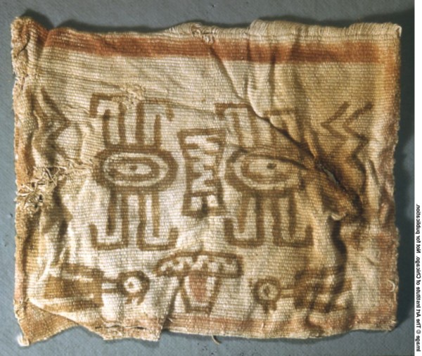 Mummy Mask, Peru, 200/100 B.C. Ica Valley, Ocucaje.