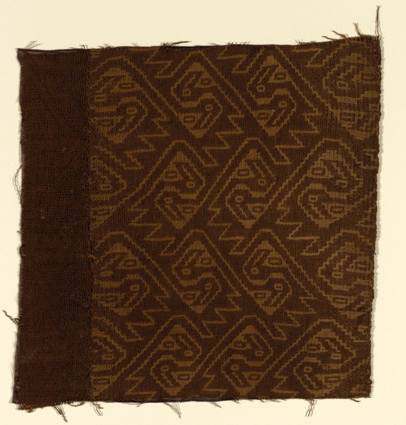 Fragment, Peru, A.D. 1000/1476. Pativilca Valley.