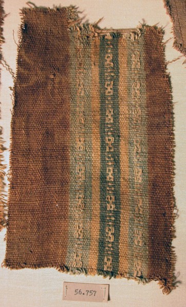 Fragment, Peru, A.D. 1000/1476. Culebra Valley, La Capilla.