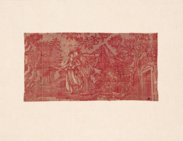 La Trève de Dieu (God's Truce) (Furnishing Fabric), France, c. 1820.