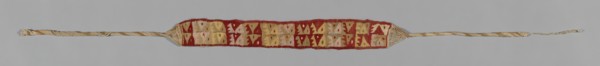 Headband or Belt Fragment, Peru, A.D. 1476/1532. Provincial Inca.