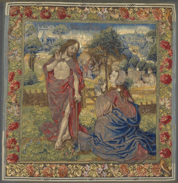 Christ Appearing to Mary Magdalene ("Noli Me Tangere"), Southern Netherlands, 1485/1500.