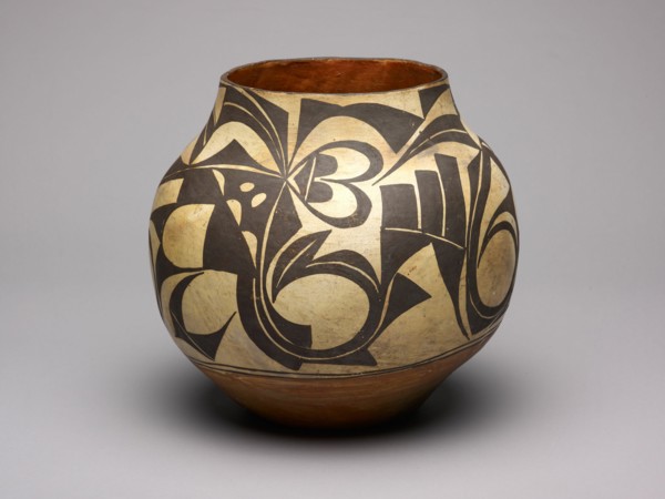 Polychrome Jar, 1840/60.