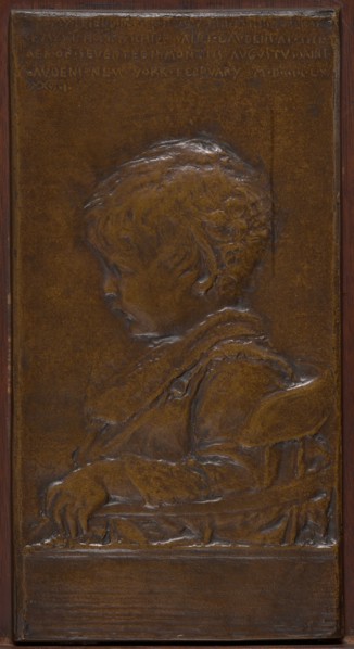 Homer Schiff Saint-Gaudens, Modeled 1882, cast c. 1907.