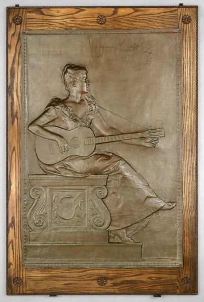 Violet Sargent, Modeled 1890, cast c. 1908.