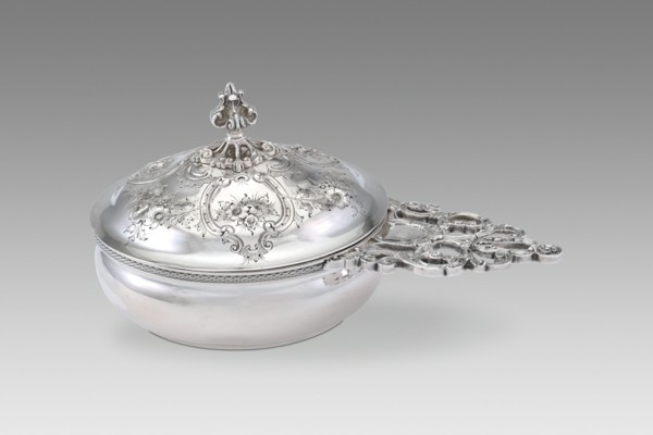 Porringer with Cover, 1851/76.
