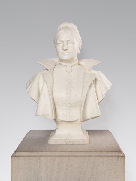 Bust of Mary Harris Thompson, M. D., 1902. Mary Harris Thompson MD (1829-1895) was one of the first women to practice medicine in Chicago. She was the founder, head physician and surgeon of the Chicag...