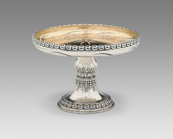 Compote, c. 1882. Dessert dish. Design attributed to Charles Osborne.