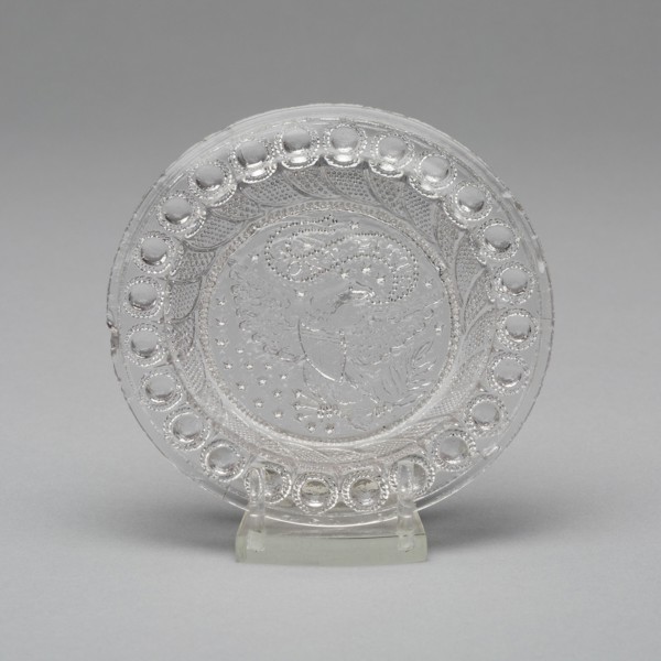 Cup plate, 1830/35.