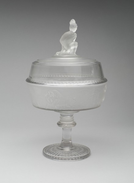 Compote with Lid in the Pioneer Pattern, 1876/86.