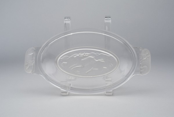 Westward Ho!/Pioneer pattern platter, c. 1876.