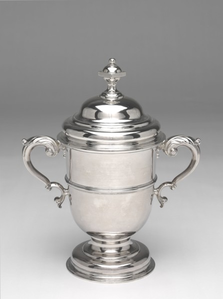 Covered Cup, 1764/75. Bishop or a Grace cup. Bishop was a drink made with wine, lemon, and sugar mixed with spiced port. The term Grace refers to the mealtime prayer, after which the cup was passed ar...