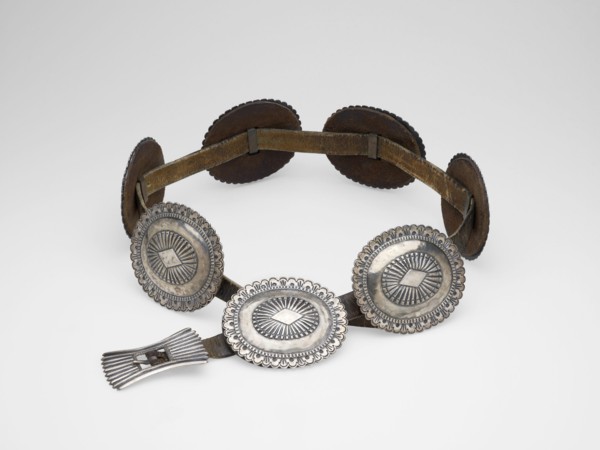Concho Belt, 1880s.