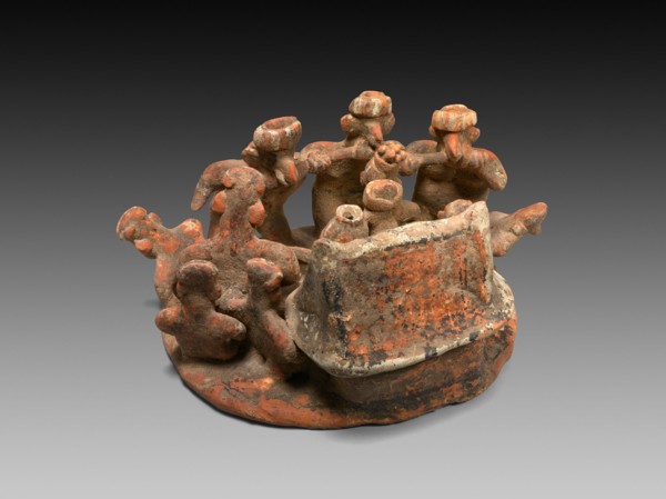 Funerary Cheek-Piercing Ritual, 200 B.C./A.D. 300.