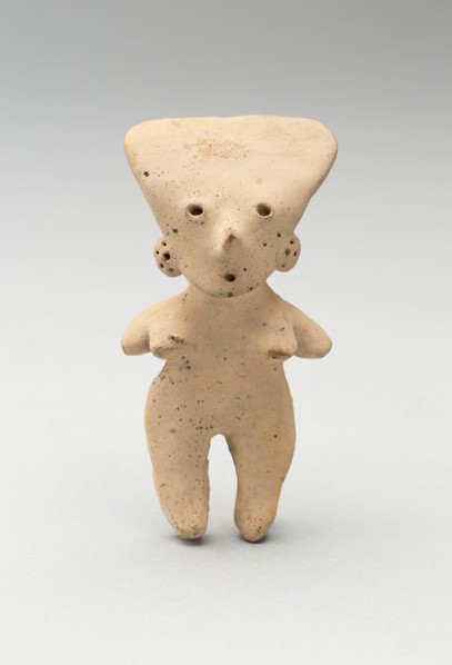 Female Figure with Incised Features and Triangular Head, 100 B.C./A.D. 300.
