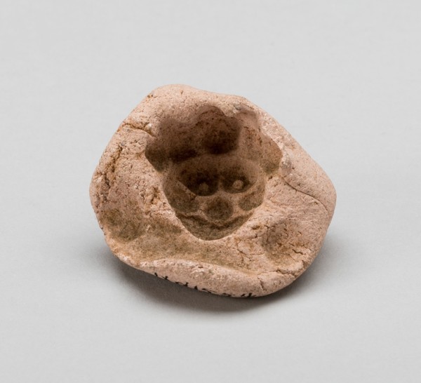 Mold for Face of Figurine, c. A.D. 100/600.