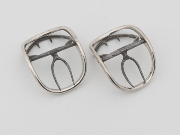 Shoe Buckles, 1775/1815.