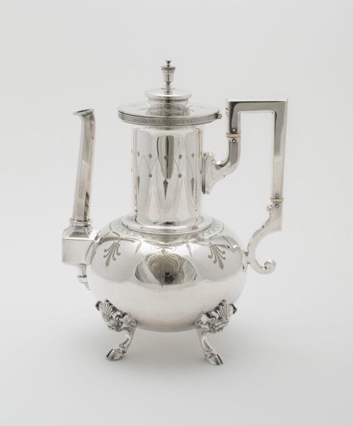 Coffee Pot, part of Tea and Coffee Service, 1878.