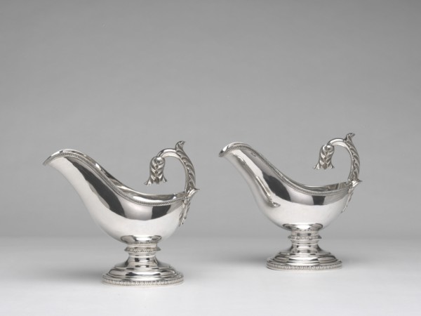 Pair of Sauceboats, c. 1830.