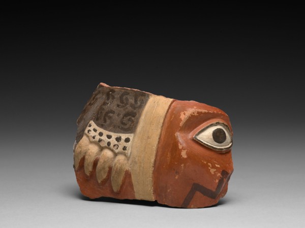 Head Fragment from a Large Ceremonial Jar, A.D. 700/800.