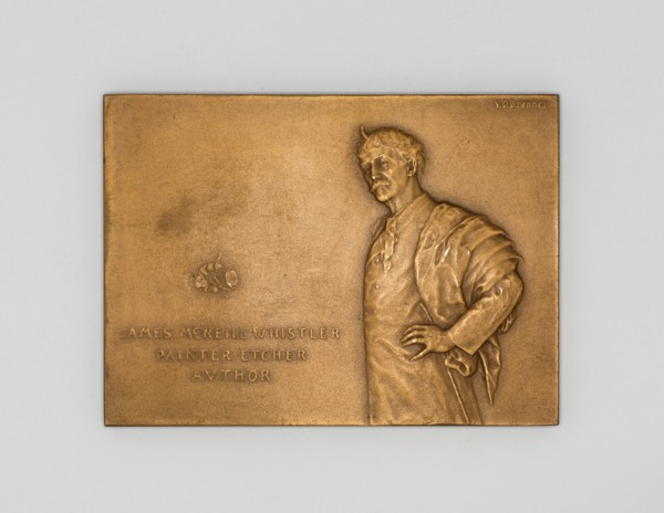 Two Medals Commemorating James McNeill Whistler, 1890/1908.