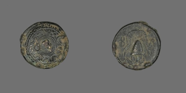 Coin Depicting the Goddess Artemis, 286-220 BCE.