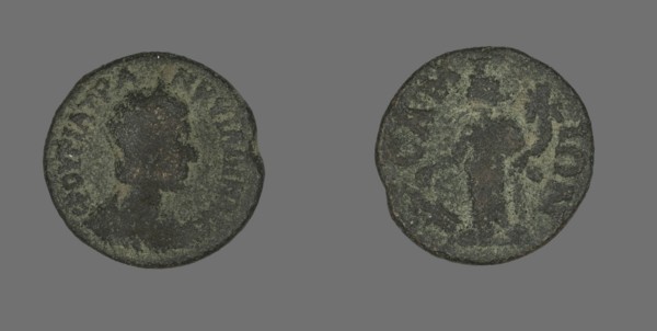 Coin Depicting the Empress Tranquillina, 238-244.