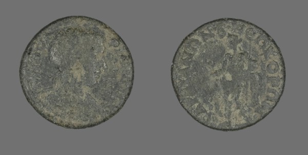 Coin Portraying King Philip II, 244-249.