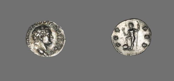 Denarius (Coin) Portraying Emperor Titus, 72-73.