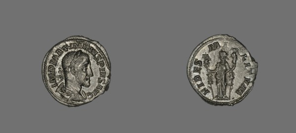 Denarius (Coin) Portraying the Emperor Maximinus, 235 (March)-236 (January).