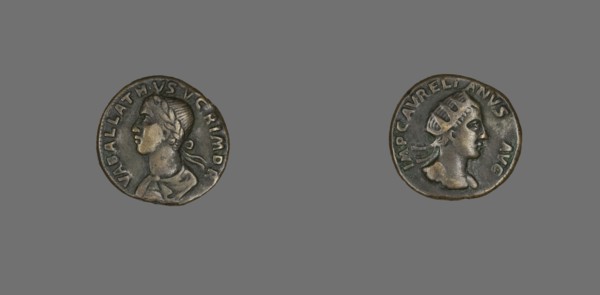Coin Portraying King Vabalathus, 270-275.