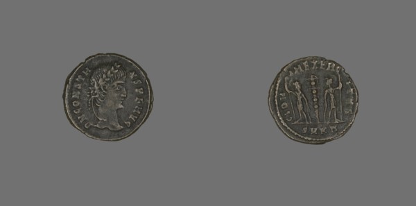 Coin Portraying Emperor Constans, 337-350.