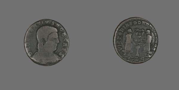 Coin Portraying Emperor Decentius, 351-353.