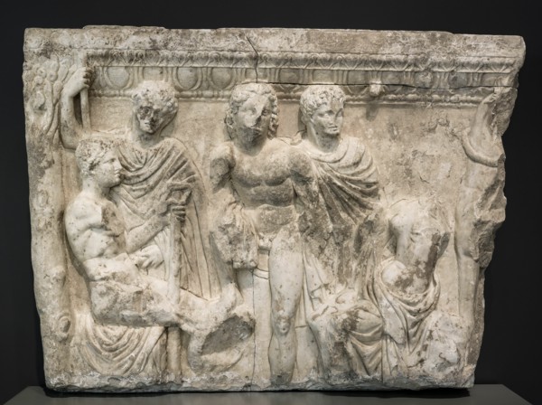 Side Panel of a Sarcophagus, First half of the 3rd century.