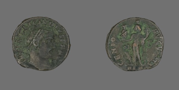 Follis (Coin) Portraying Emperor Licinius, 312.
